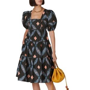 Ulla Johnson Printed Nora Dress size 6